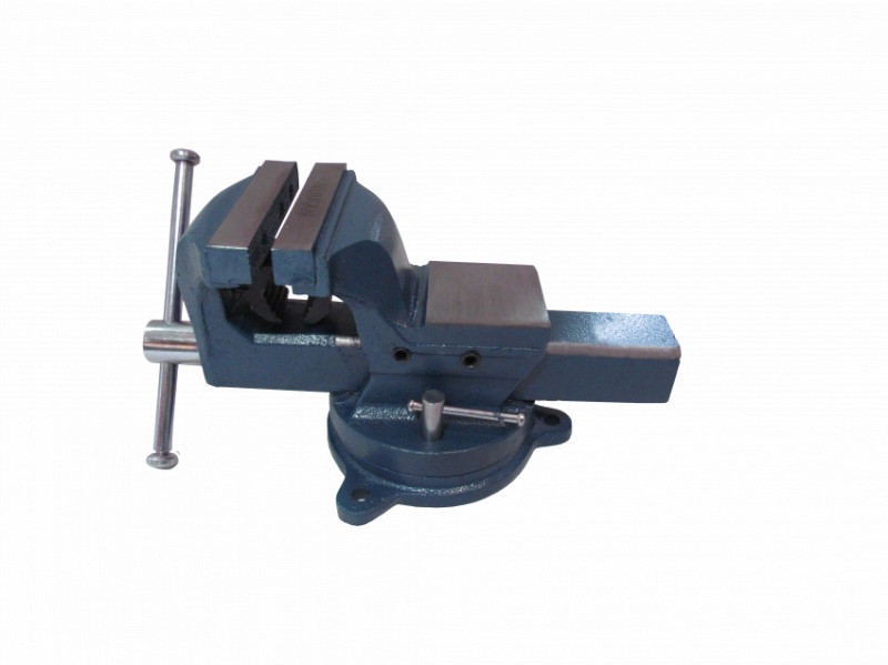 Лещата слюсарні 125мм чавунні поворотні PROFI-MPVS-125