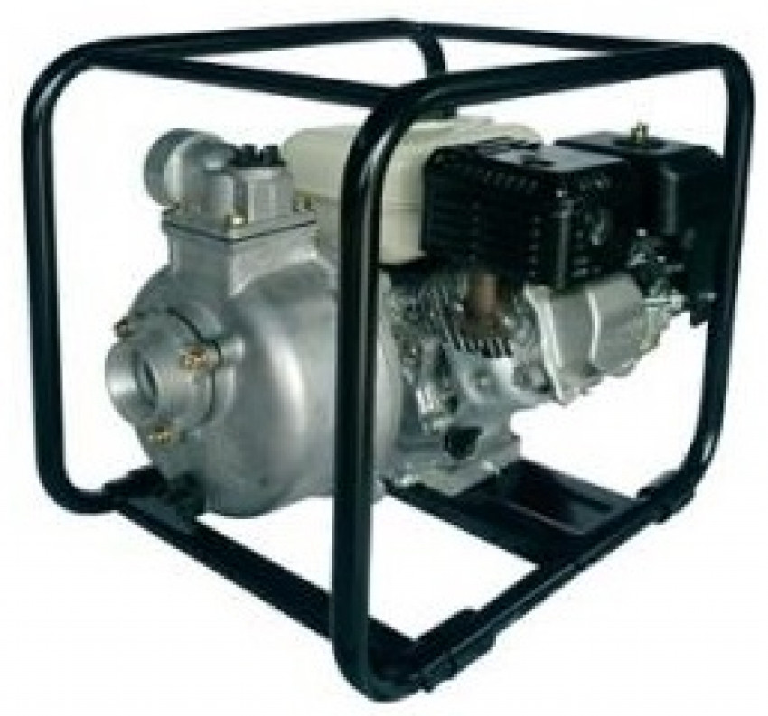 Мотопомпа Daishin SCR-50HG, 50х50мм, HG200,  4,1кВа/6,5к.с. (3600об/хв.), 196см3, 520л/хв, 32 м, 8м-