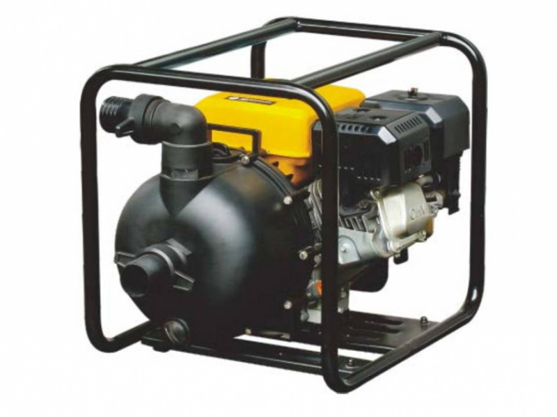 Мотопомпа для морської води та хім. речовин, R210,212 см3,6к.с.,32 м3/год.,подача 35м,забір 7м,26кг-