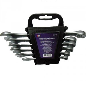 Набір комбінованих ключів, 6 шт., 8мм,10мм,12мм,13мм,14мм,17 мм-U10402