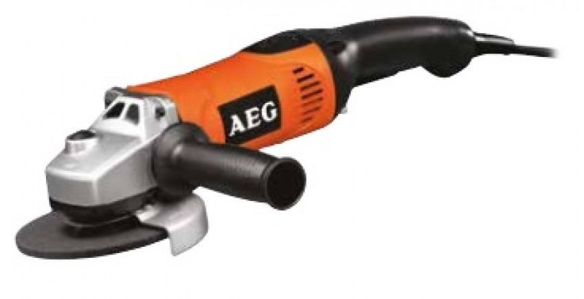 Шліфмашина кутова мережева AEG : 1520 Вт, Ø= 125 мм, 2600-11000 об/хв   кейс-WS15-125SXE