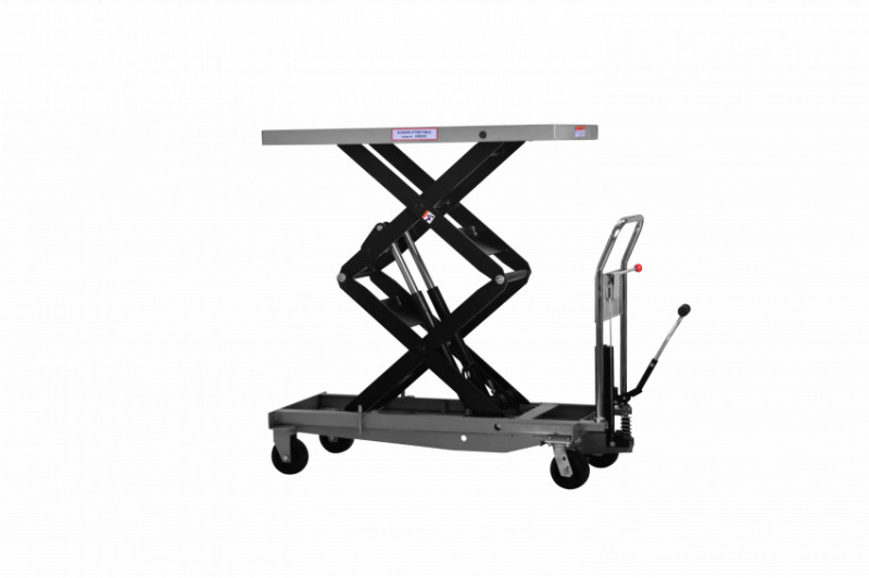 Стіл-платформа вантажопідйомний гідравлічний 1000кг/1,5м SYTJ-100S колір - сірий-SYTJ-100S G
