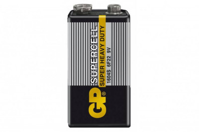 Батарейка крона GP Supercell 1604S-S1, 6F22, 9V-[articul]
