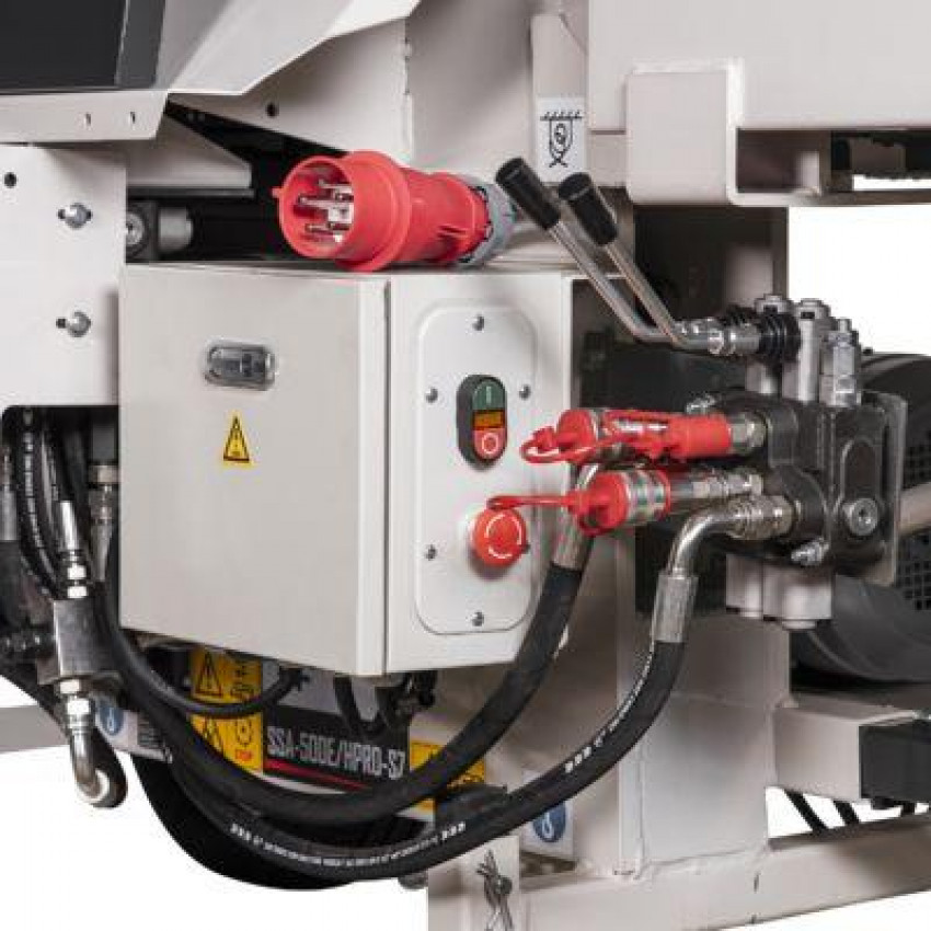 Напівавтоматична машина для різання і розколу дров Lumag SSA500EH-PRO/SZ-SSA500EHPROS-Z