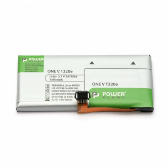 Акумулятор PowerPlant HTC One V T320e (BK76100) 1500mAh-[articul]