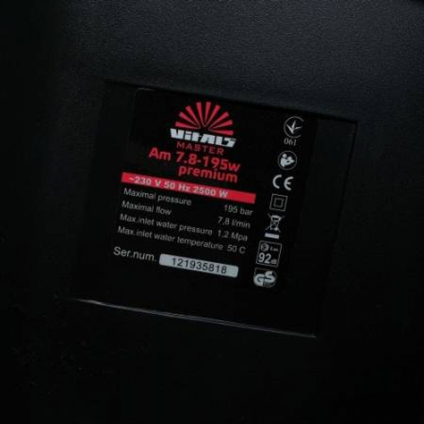 Мийка високого тиску Vitals Master Am 7.8-195w premium (125545)-125545