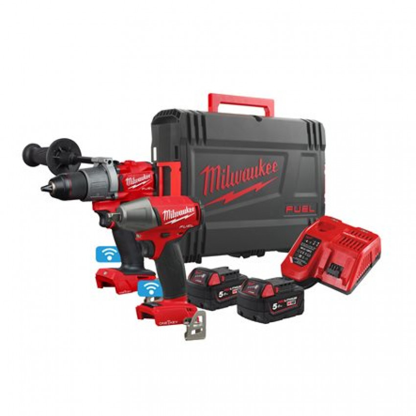 Набор инструментов M18 ONEPP2B2-502X FUEL ONE-KEY (Li-Ion5Ач)-4933464595