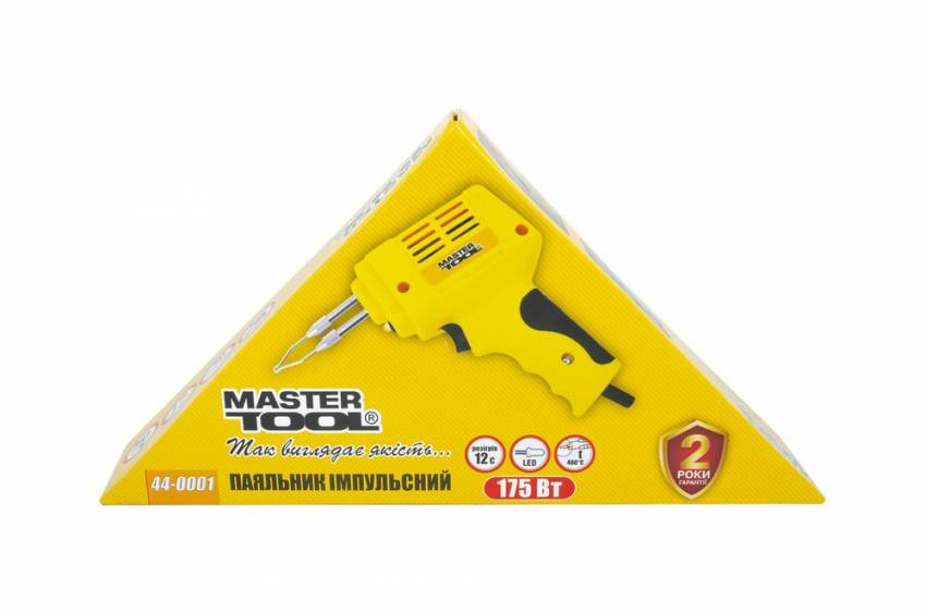 MasterTool Паяльник імпульсний з трансформатором 175 Вт, Арт.: 44-0001-44-0001