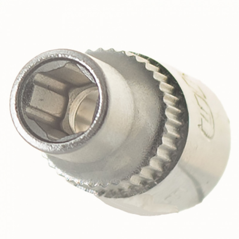 Насадка шестигранна коротка 1/4" 5мм CrV ULTRA (6060052)-6060052