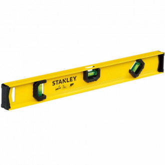 Рівень BASIC I-BEAM з алюмінію завдовжки 450 мм із трьома капсулами STANLEY 0-42-073