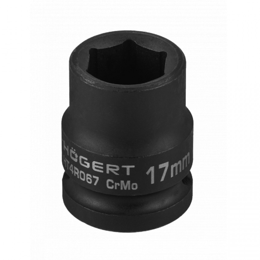 Голівка торцева ударна шестигранна HOEGERT 17 HT4R067-HT4R067