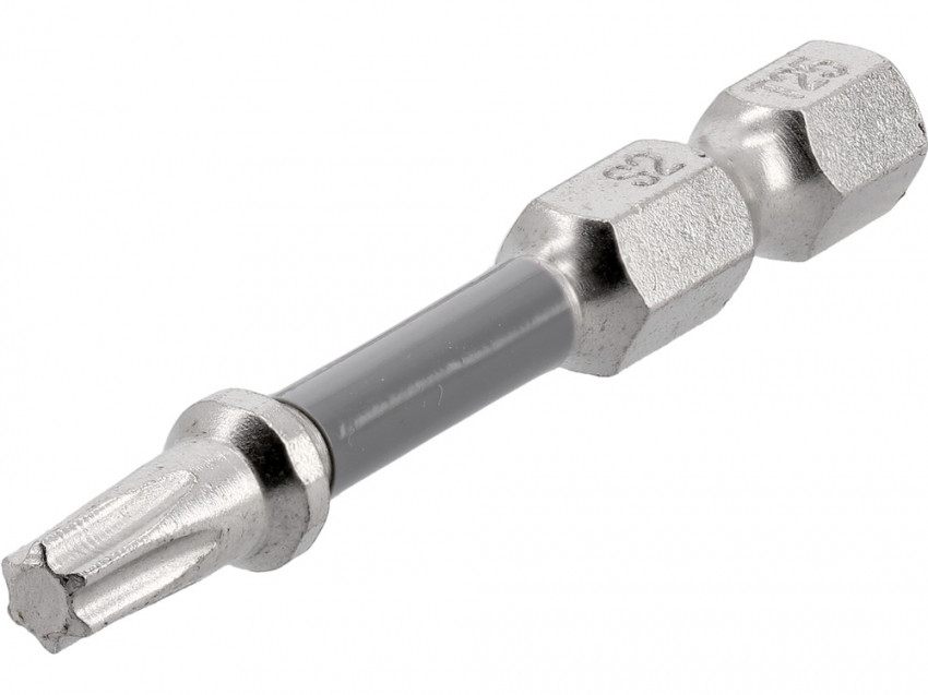 Насадка викруткова YATO; "TORX" T25 х 50 мм. шпиндель 6-гран- 1/4", покрита нікелем, 2 шт.[10]-YT-78034