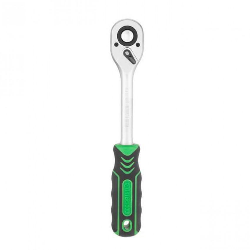 Рукоятка з храповим механізмом на 72 зуба 1/2 " INTERTOOL HT-2126-HT-2126
