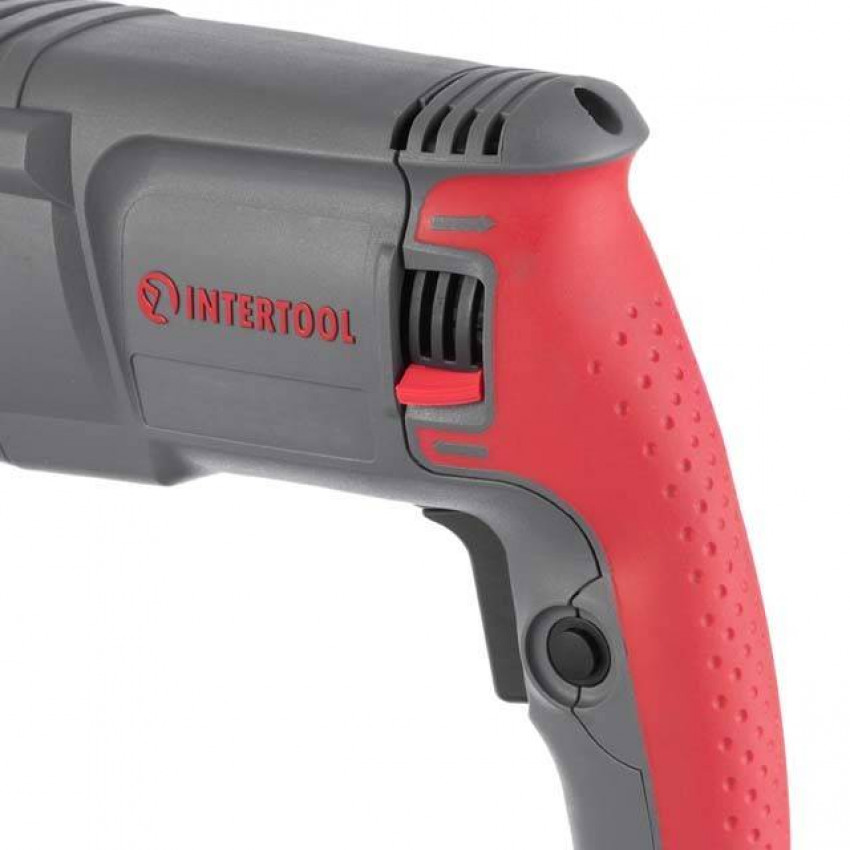 Перфоратор, 0,8 кВт, 3,2 Дж, 0-900 об/хв, 0-4400 уд/хв, 3 режими, SDS plus INTERTOOL DT-0180-DT-0180