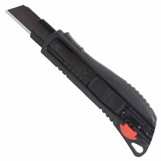 Ніж сегментний лезо 18мм корпус ABS/TPR автоматичний замок ULTRA (8210292)