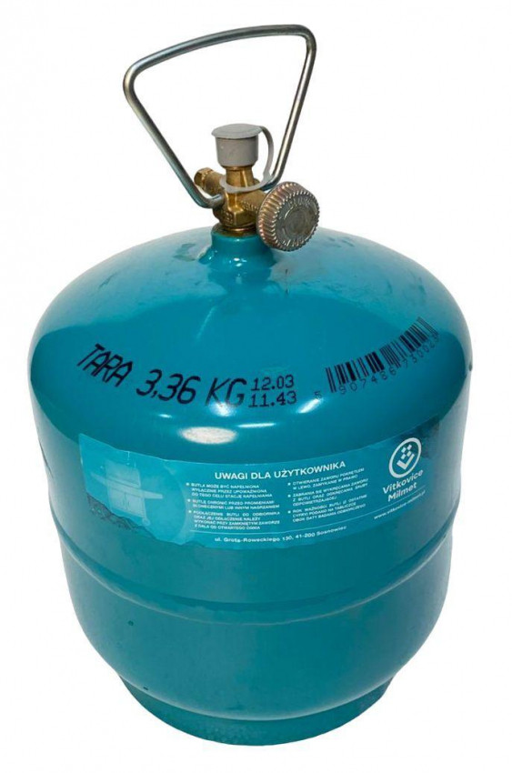 Балон газовий Vitkovice 7,2 л/3 кг-V3KGZL