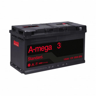 Акумулятор авто Мегатекс A-mega Standard (М3) 6СТ-100-АЗ (прав) ТХП 850-[articul]