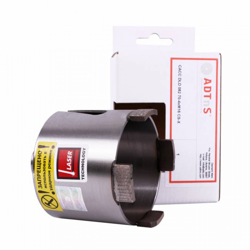 Свердло алмазне DDS-W 082x70-4xM16 DLD 082 CS-X-37980017083