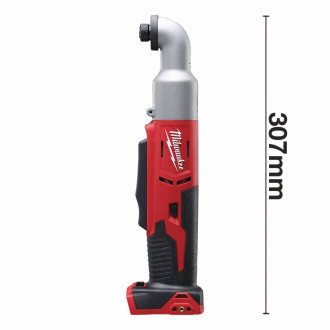 Імпульсний ударний шуруповерт кутовий акумуляторний 1/4&quot; HEX MILWAUKEE, M18 BRAID-0, 81Нм