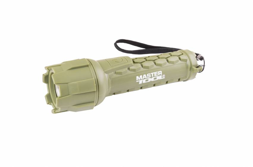 Ліхтар водонепроникний MASTERTOOL 180х55 мм CREE LED IP66 2xAA PP+PVC 94-0802-94-0802