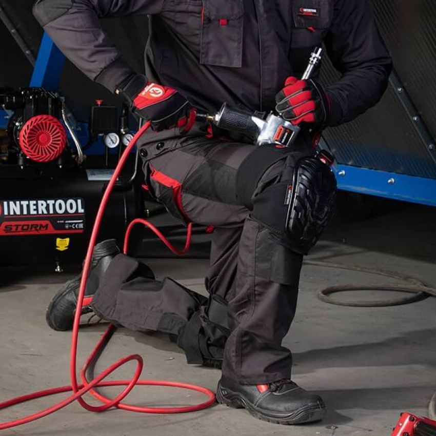 Куртка робоча 80% поліестер, 20% бавовна, щільність 260 г / м2, L INTERTOOL SP-3003-SP-3003