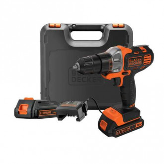 Дриль-шуруповерт акумуляторний BLACK DECKER MT218KB