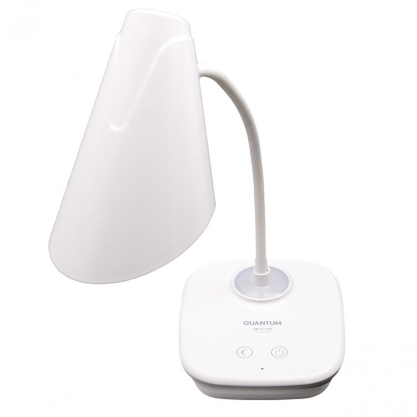 Настільна лампа з акумулятором Quantum ASCONA QM-TL1030 LED 3W 200lm 4000К USB 5V-QM-TL1030-4K