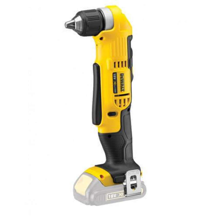 Дриль-шуруповерт кутовий акумуляторний DeWALT DCD740N-DCD740N