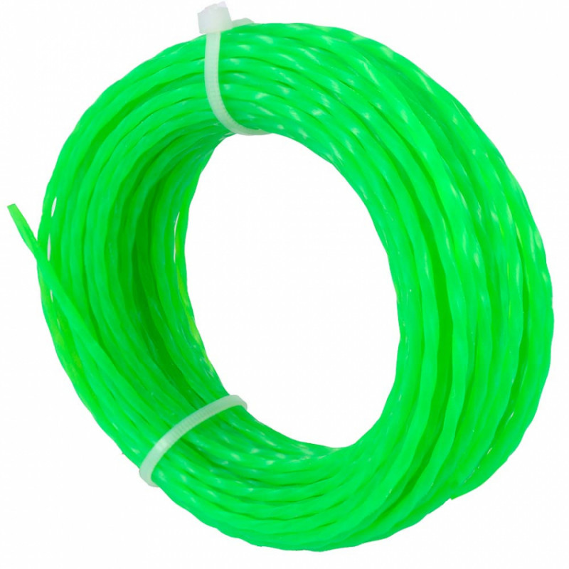 Лісочка для тримера кручений квадрат Ø2.4мм 15м Sigma (5616041)-5616041