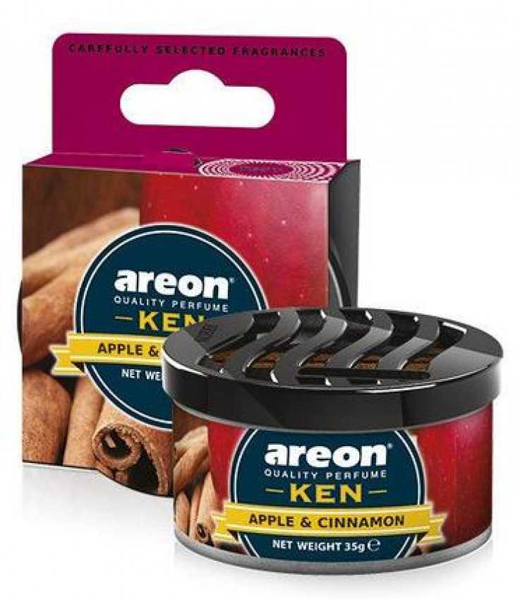 Ароматизатор AREON Ken Яблуко Кориця банка (під сидіння)-077212