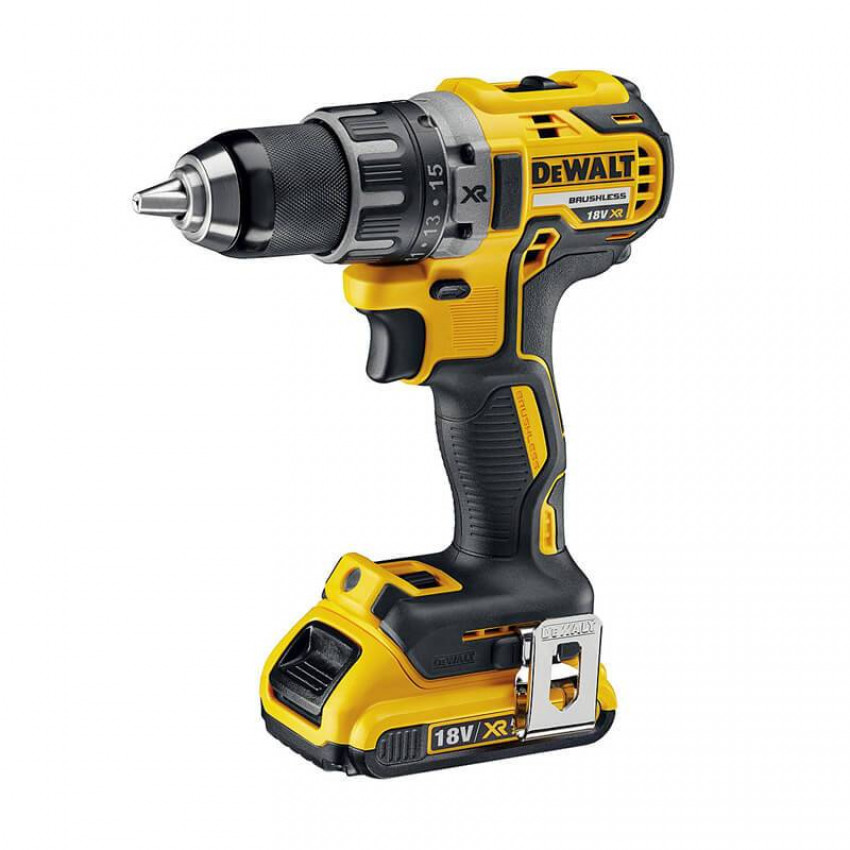 Дриль-шуруповерт акумуляторний безщітковий DeWALT DCD791D2-DCD791D2