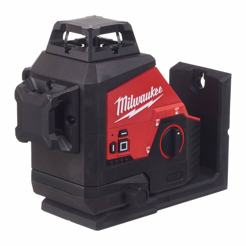 Лазерний 3D нівелір акумуляторний MILWAUKEE, M12 3PL-0C (кейс)-4933478103