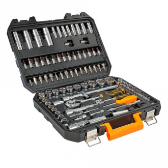 Набір торцевих головок 1/4" та 1/2" 94 предмети INGCO INDUSTRIAL-[articul]