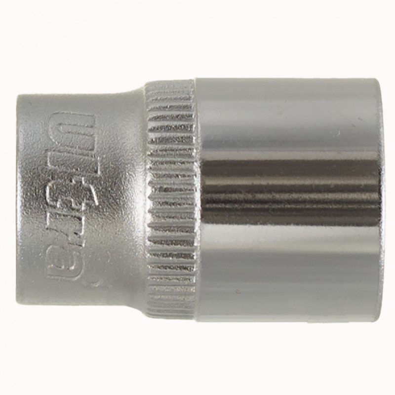 Насадка шестигранна коротка 1/4" 12мм CrV ULTRA (6060122)-6060122