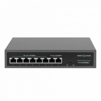 Комутатор мережевий GV-014-D-06+2P POE