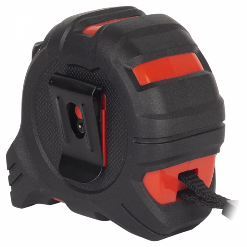 Рулетка магнітна обгумована Extra нейлонове покриття двостороннє полотно/зачіп 5м×25мм ULTRA (3822142)-3822142