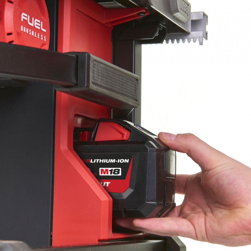 Пила настільно-циркулярна акумуляторна MILWAUKEE M18 FTS210-121B (Ø210мм) (ЗП+1ак.Х12Аг) FORGE™-4933499179