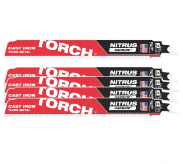 Полотно для шабельних пил TORCH CARBIDE NITRUS MILWAUKEE, 230х2,5мм, (5шт), (метал)-[articul]