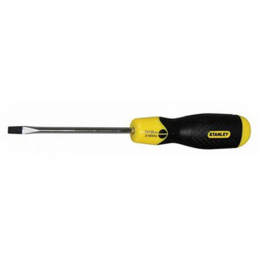 Викрутка Cushion Grip довжиною 100 мм з жалом, що розширюється, під шліць SL 5 STANLEY 1-64-916-1-64-916