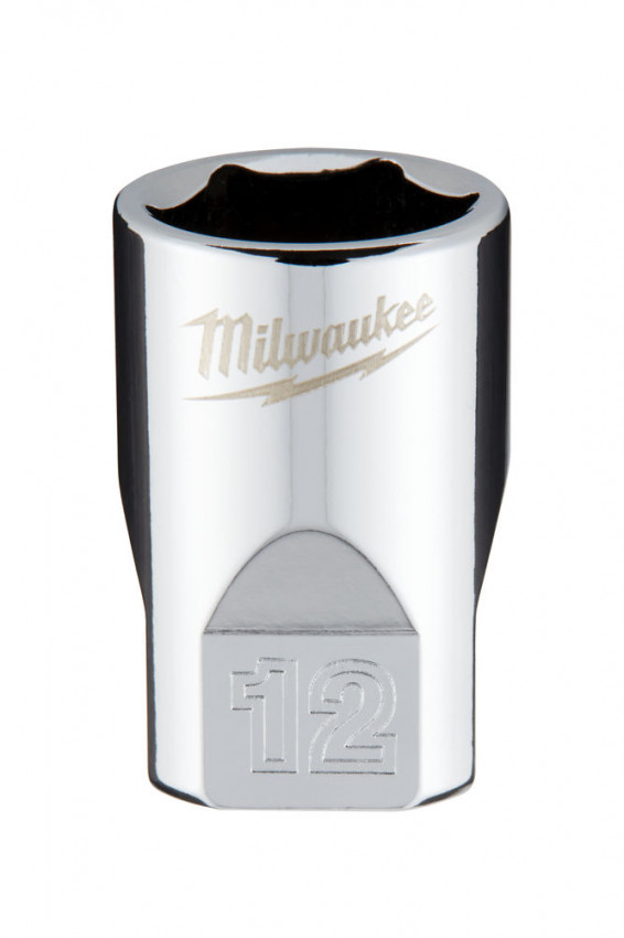 Головка торцева хромована 1/4'' MILWAUKEE, 12мм-4932478320