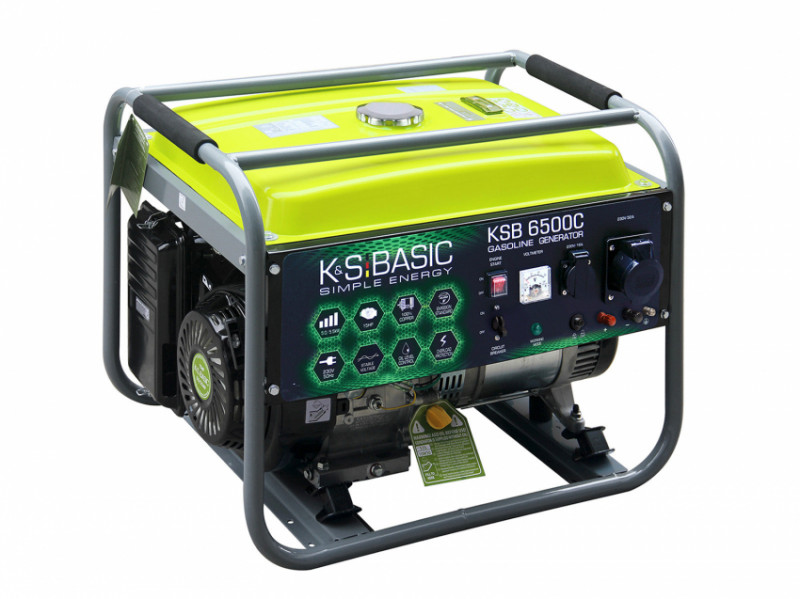 Бензиновий генератор «K&S BASIC» KSB 6500C-KSB 6500C