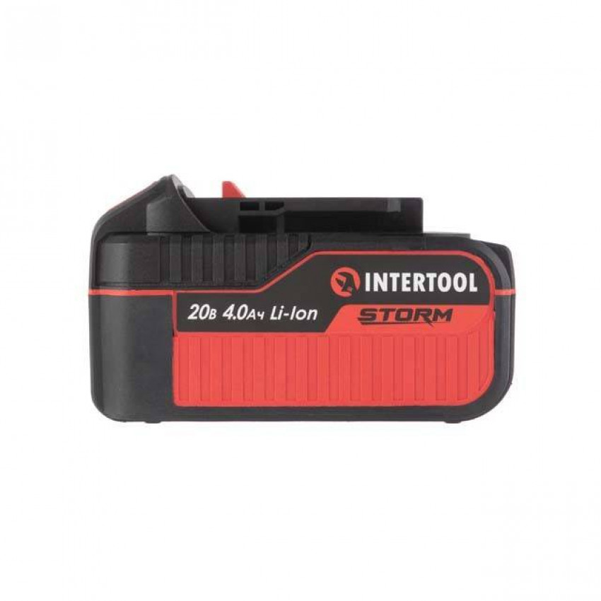 Акумулятор 20 В, літій-іон, 4.0 Ач, індикатор рівня заряду INTERTOOL WT-0341-WT-0341