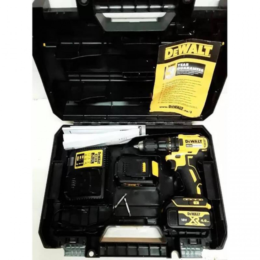 Дриль-шуруповерт акумуляторний безщітковий DeWALT DCD777M2T-DCD777M2T