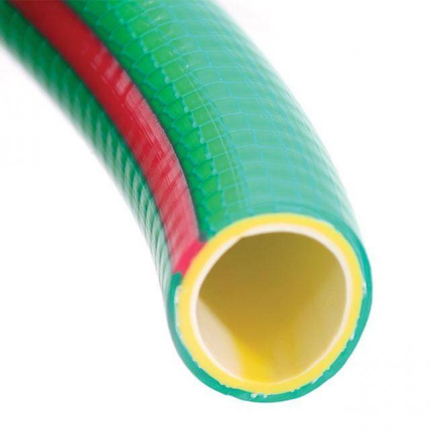 Шланг для води 4-х шаровий 3/4 ", 30м, армований, PVC INTERTOOL GE-4125-GE-4125
