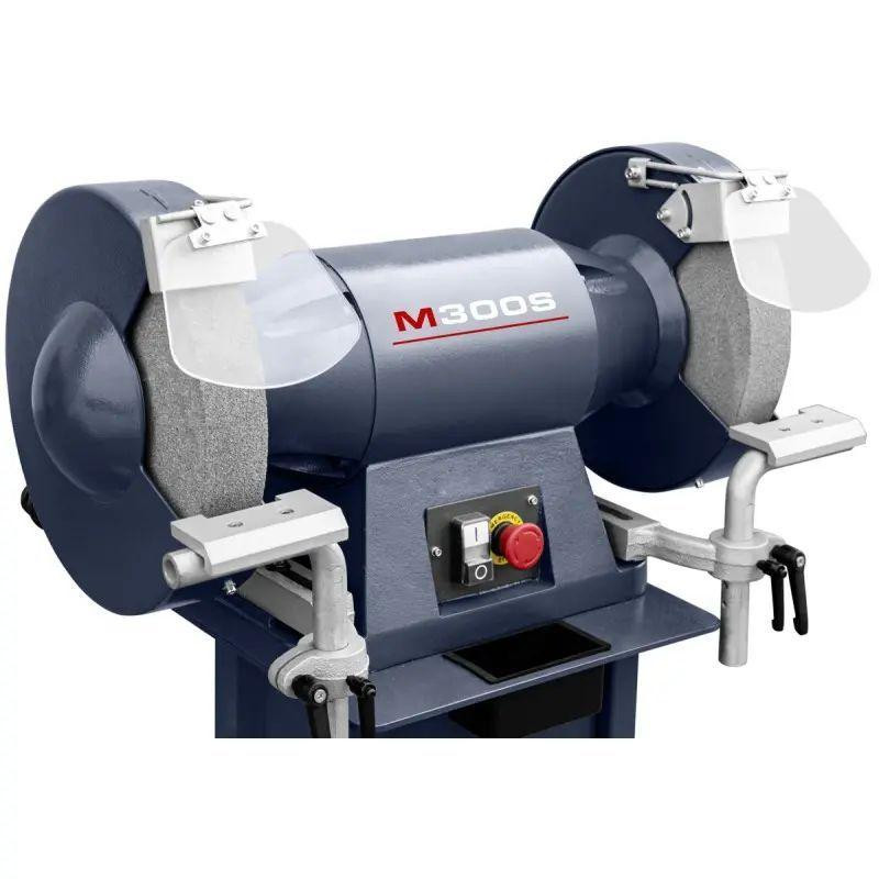Дводискова шліфувальна машина CORMAK M300S з підставкою та витяжкою MDC1500 400V-M300S+MDC1500 400V