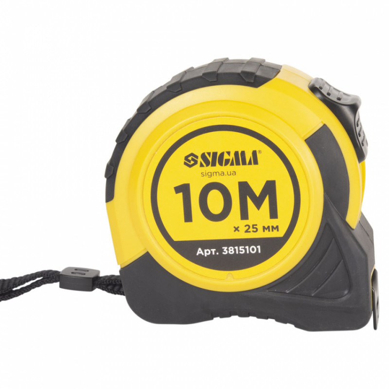 Рулетка shiftlock 10 м * 25 мм Sigma (3815101)-3815101