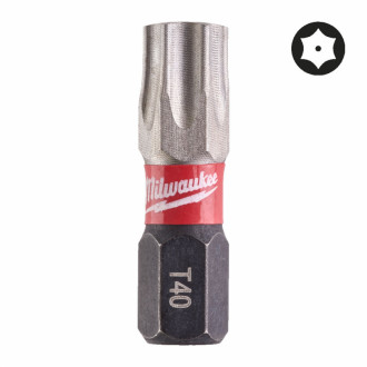 Біта SHOCKWAVE MILWAUKEE, TX BO40, 25мм, (3шт)-[articul]