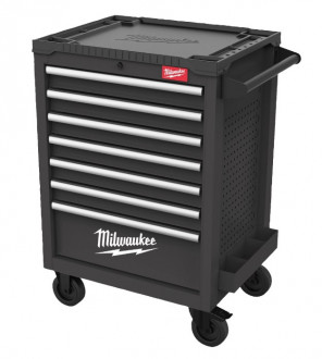 Тумба інструментальна 7 полична PREMIUM SRC27/7-1 (RAL 7021) MILWAUKEE-[articul]