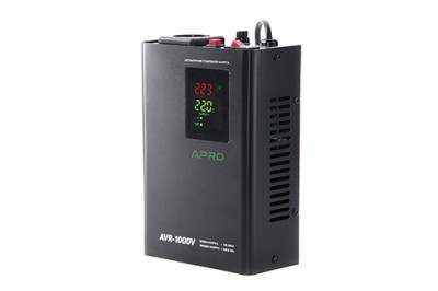 Стабілізатор напруги релейний AVR-1000V (підвісний) APRO-[articul]