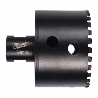 Коронка алмазна Diamond Max MILWAUKEE M14, діаметр 64мм (сухе свердління)-[articul]